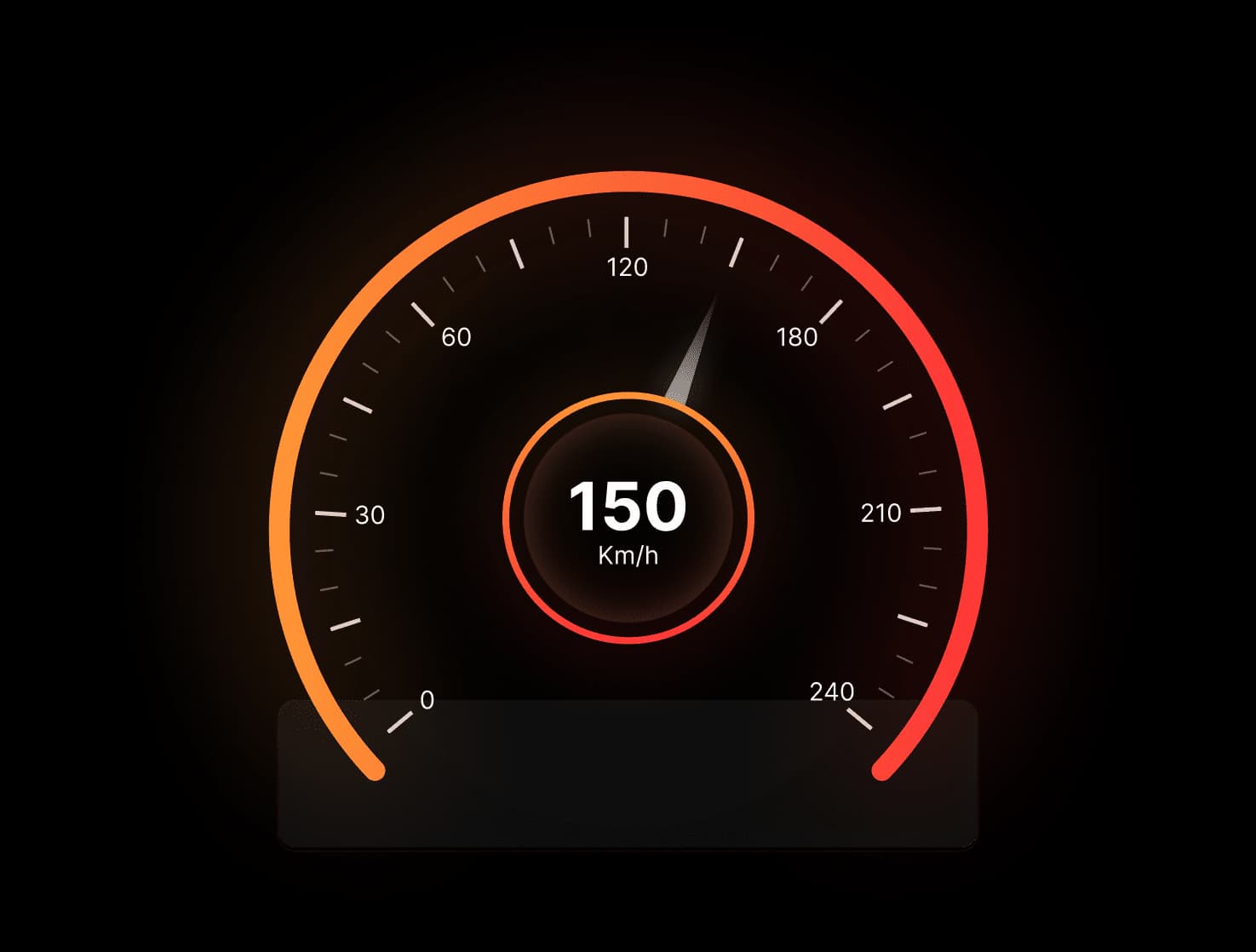 GPS Speedometer hover