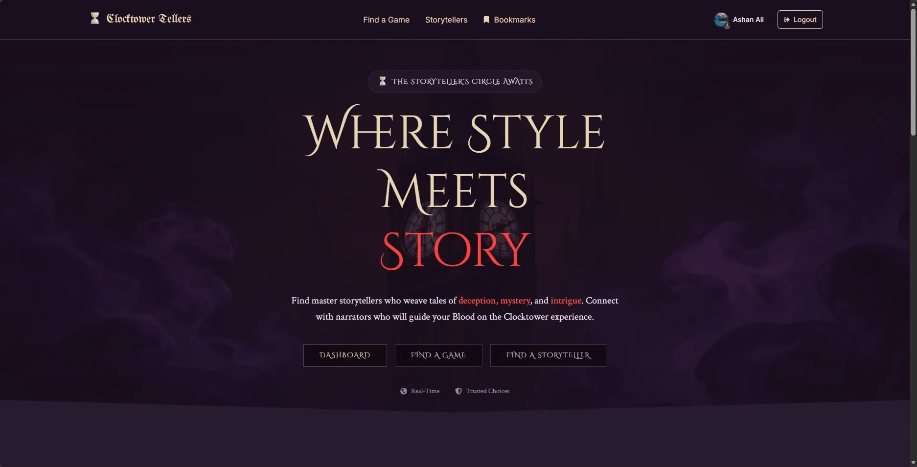 Clocktower Tellers screenshot 1